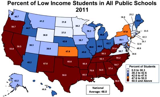 public schools poor kids map